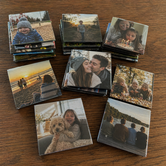 Imanes personalizados 5x5cm - Pack de 50